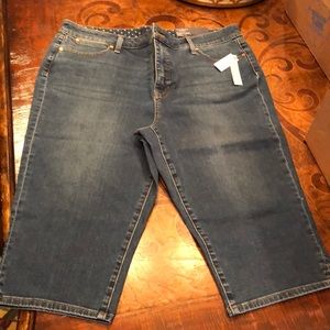Talbots Pedal Pusher Jean